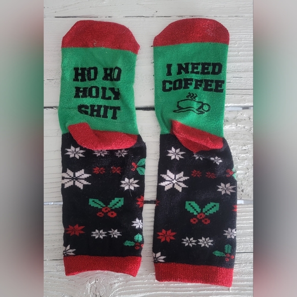 Christmas Socks Women's OS (6-10) - Picture 4 of 4